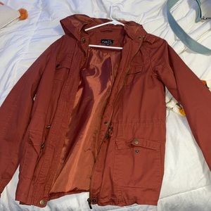 Burnt orange jacket